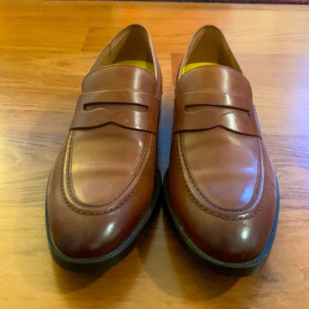 Cole Haan leather dress shoes - brown - size 10